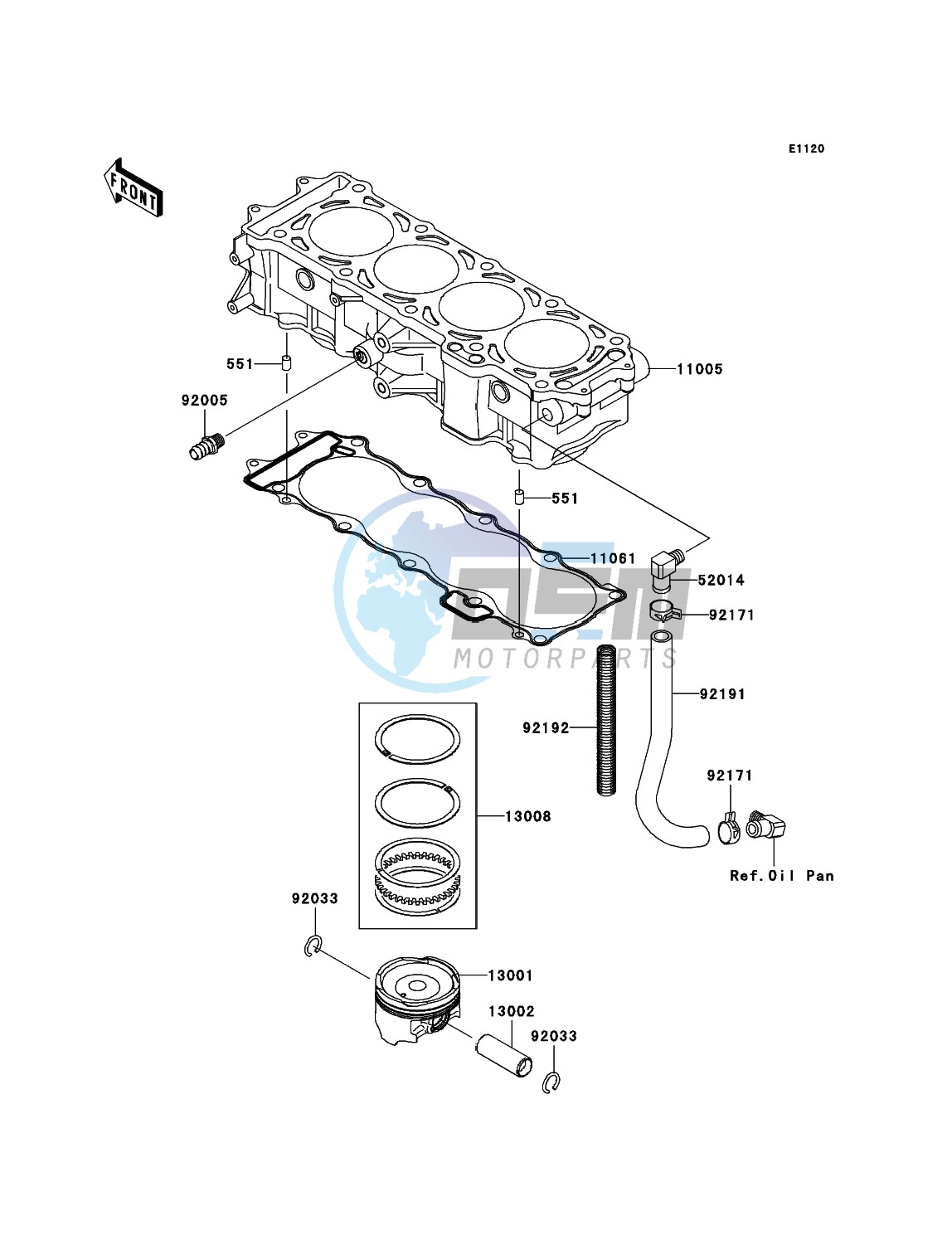 Cylinder/Piston(s)