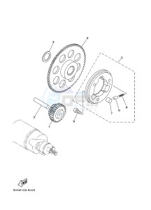 TT-R50 TT-R50E (2CJJ 2CJK 2CJL) drawing STARTER