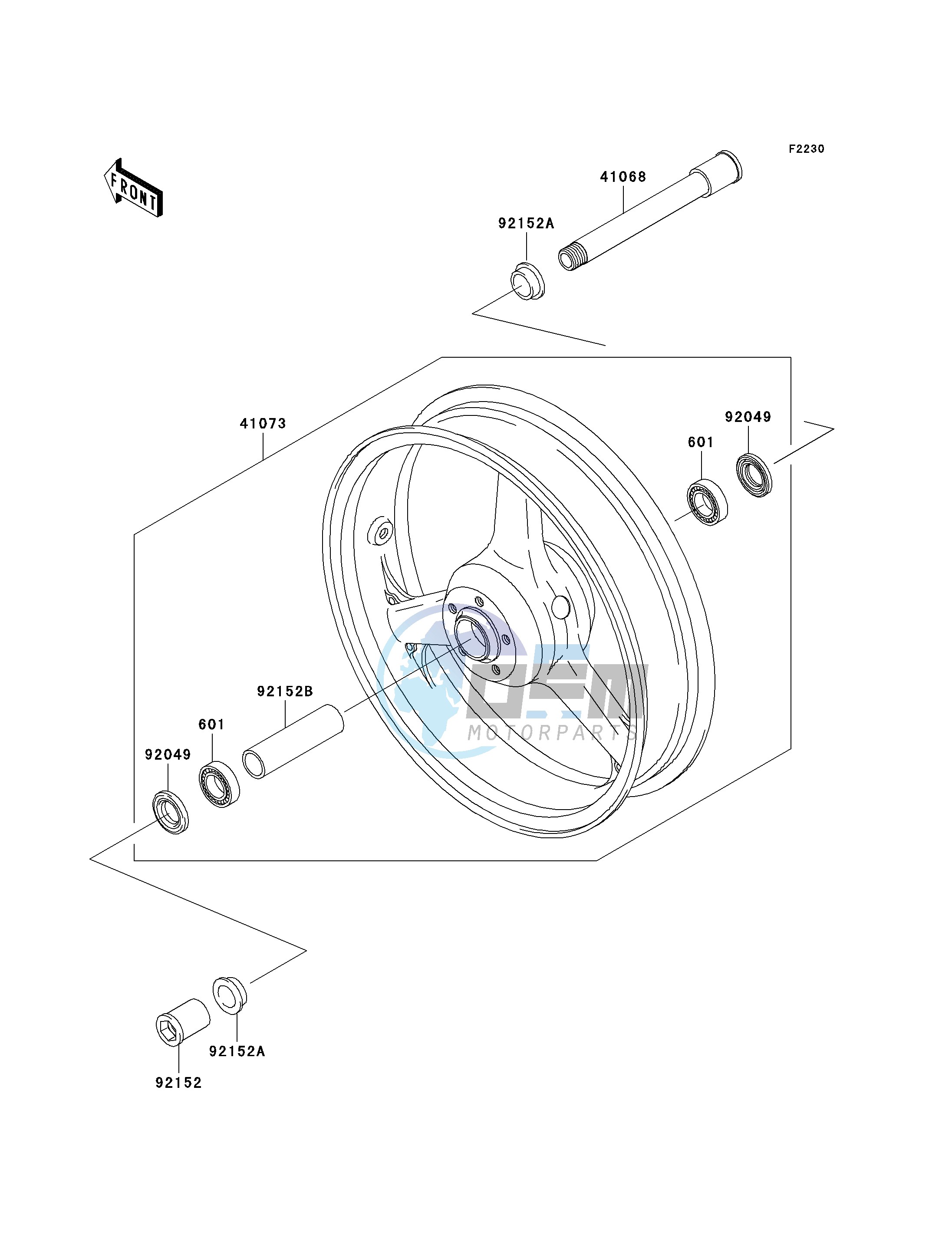 FRONT WHEEL