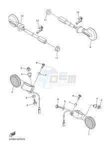 XVS1300CU XVS1300 CUSTOM XVS1300 CUSTOM (2SS6) drawing FLASHER LIGHT