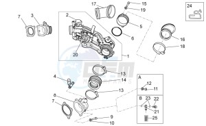 Stelvio 1200 8V STD - NTX drawing Throttle body