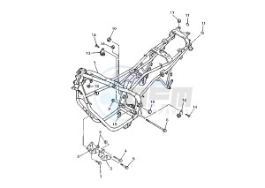 XJ S DIVERSION 600 drawing FRAME