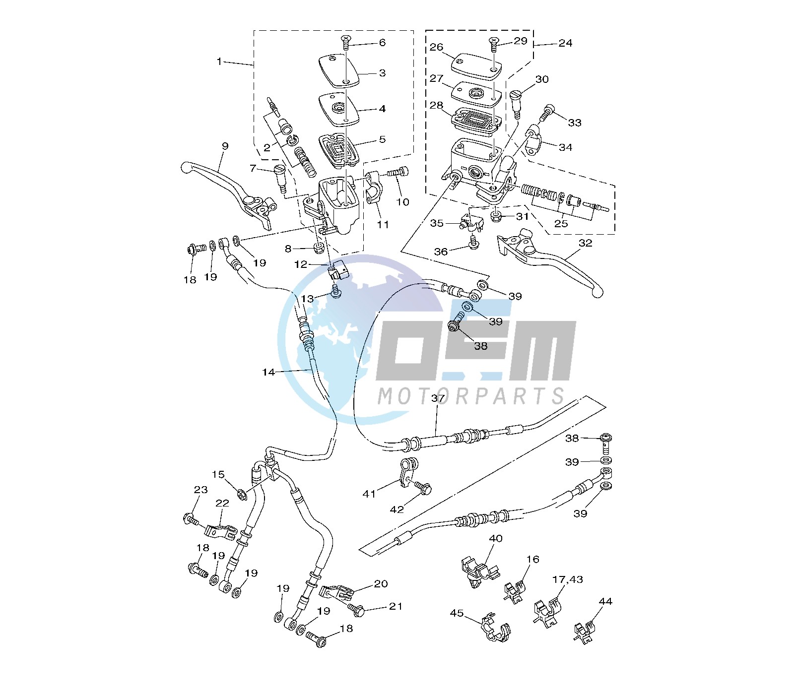 FRONT MASTER CYLINDER