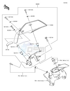 Z1000 ZR1000JHF XX (EU ME A(FRICA) drawing Accessory(Meter Cover)