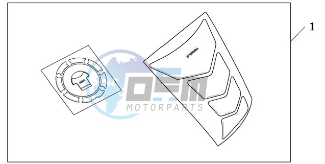 TANKPAD / FUEL LID COVER