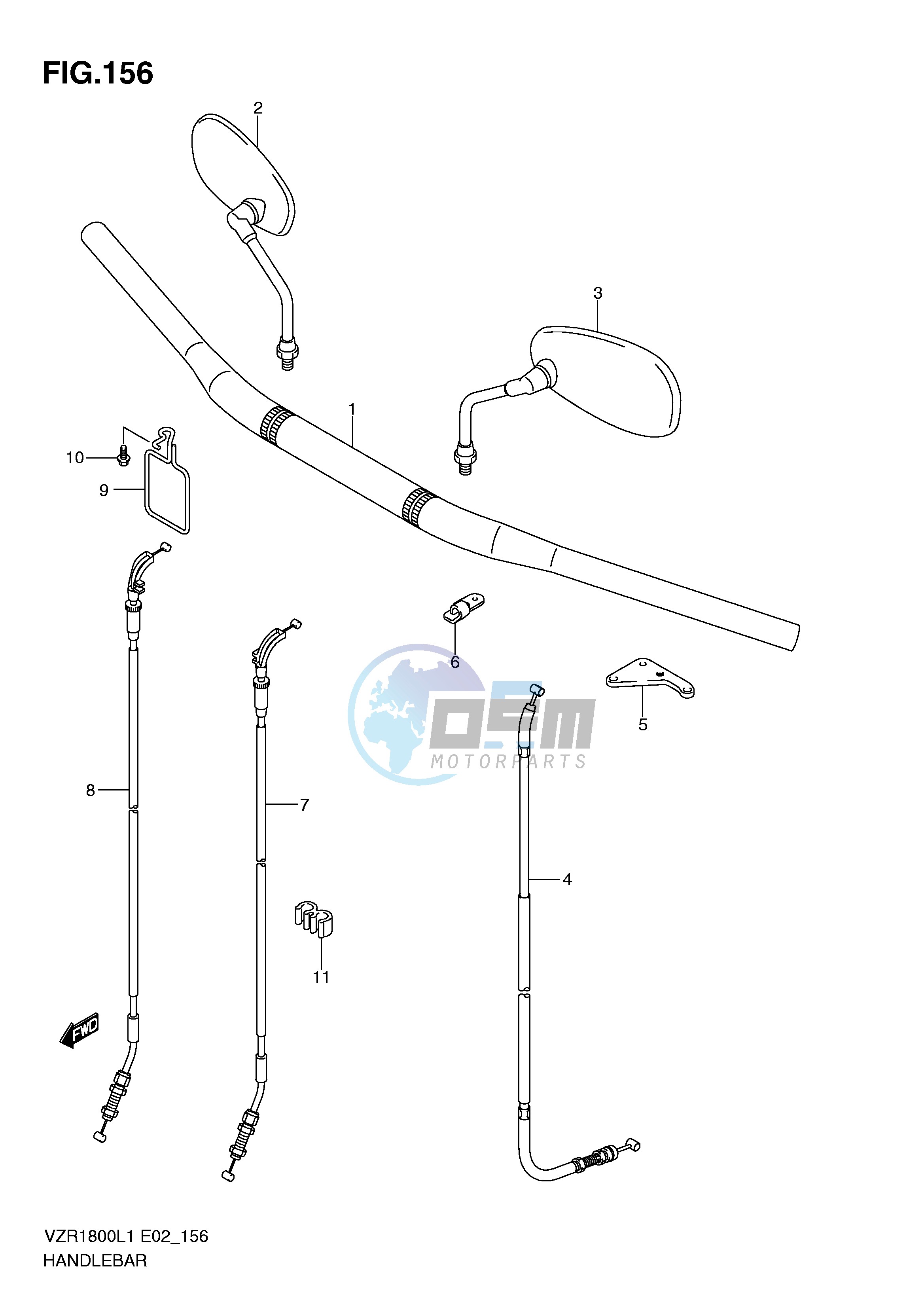 HANDLEBAR (VZR1800L1 E24)