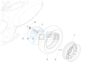 S 125 4T 3V IE NOABS E3 (APAC) drawing Rear wheel