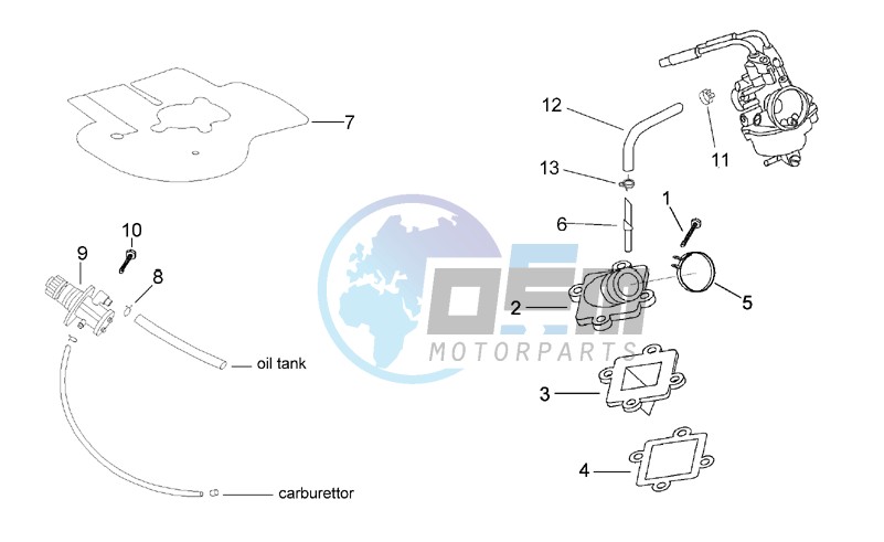 Supply - Oil pump