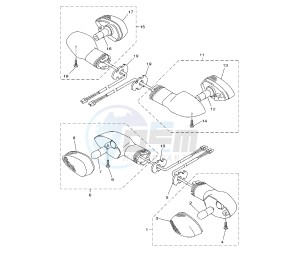 XJ6-NA ABS 600 drawing FLASHER LIGHT