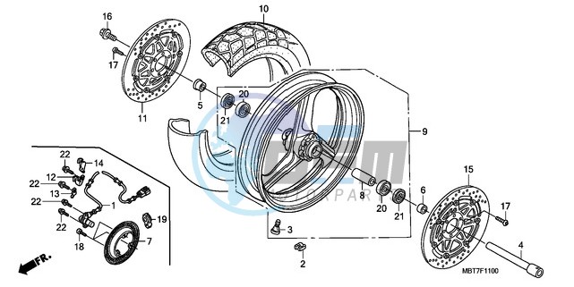 FRONT WHEEL