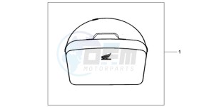 CBF10009 Ireland - (EK) drawing TOP BOX INNERBAG