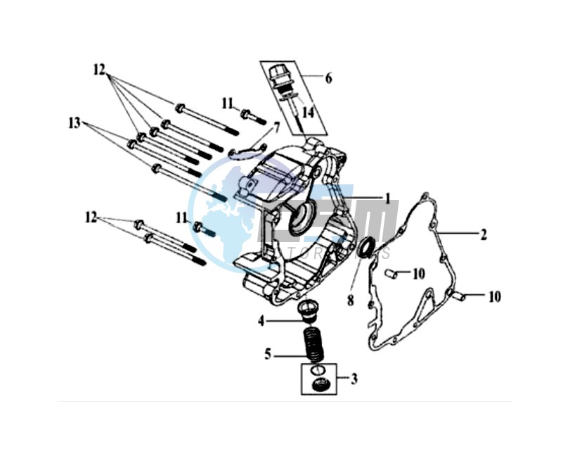 CRANKCASE COVER