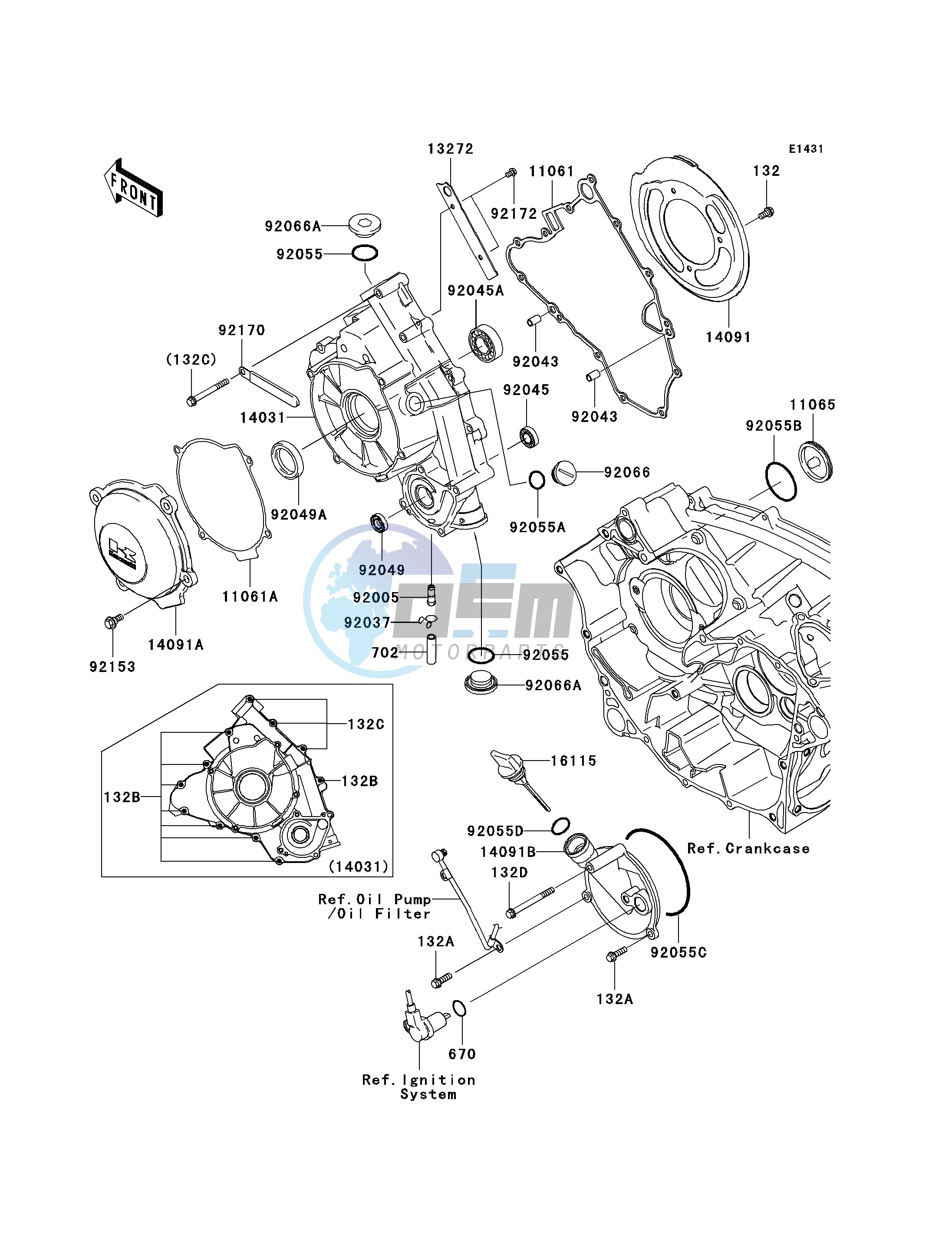 ENGINE COVER-- S- -