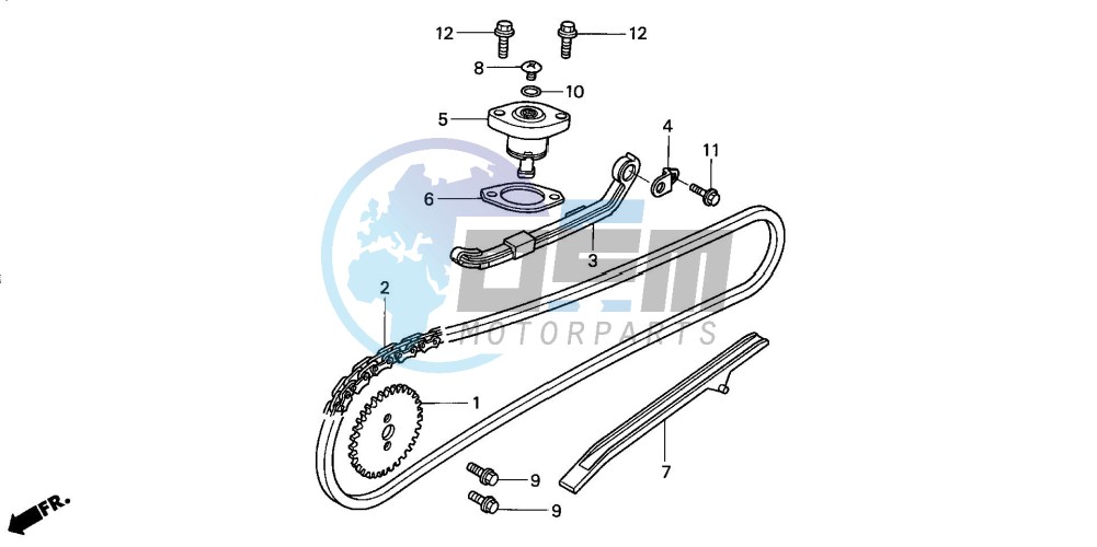 CAM CHAIN/TENSIONER