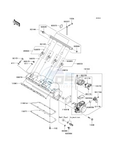 JT 1500 C [ULTRA LX] (C7F-C8F ) C8F drawing THROTTLE