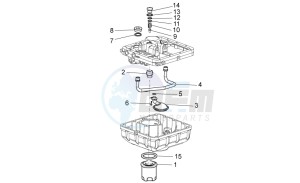 1200 Sport 8V drawing Oil filters