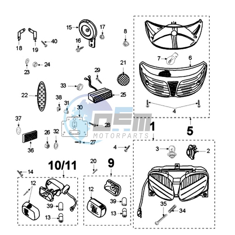 LIGHTING SYSTEM FACOMSA