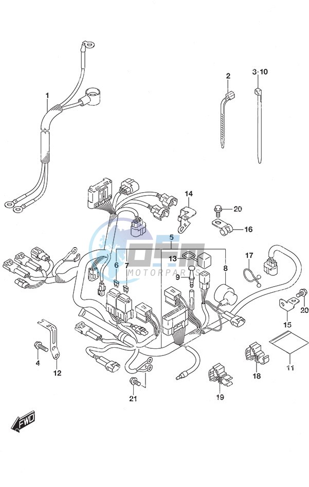 Harness Non-Remote Control