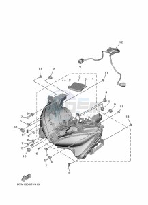 CZD300-A XMAX 300 (BBA2) drawing ELECTRICAL 3