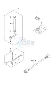 DF 150 drawing Harness (1) (Model: TG/ZG)