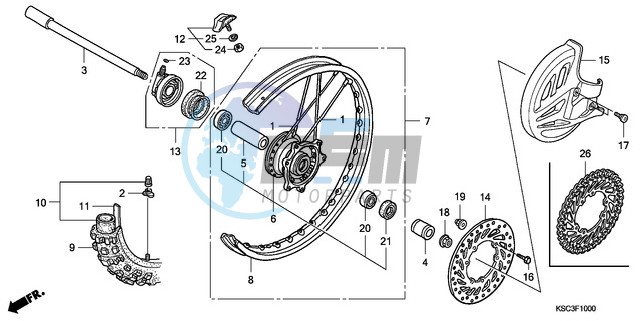 FRONT WHEEL