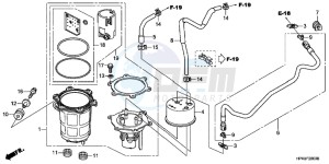 CB650FG CB650F 6ED - (6ED) drawing FUEL PUMP