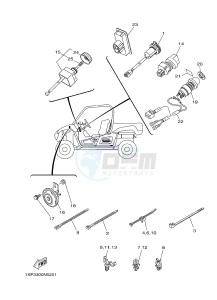 YXM700ES YXM700PSE VIKING EPS SPECIAL EDITION (1XP7) drawing ELECTRICAL 2