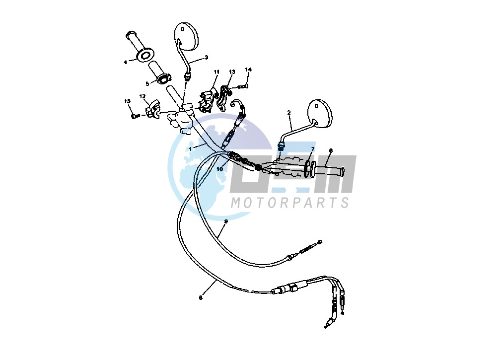 STEERING HANDLE- CABLE