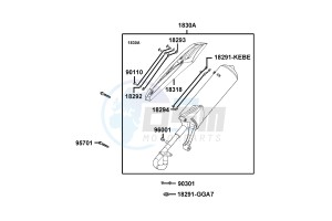 VP 50 drawing Exhaust Muffler