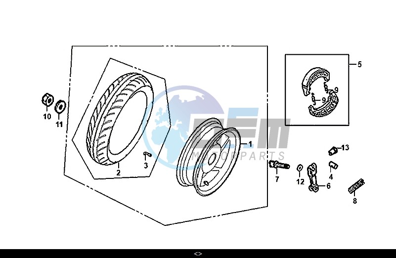 REAR WHEEL