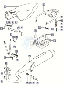 STREETMATE_24-45kmh_K3-K7 50 K3-K7 drawing Carburetor