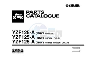 YZF125-A YZF-R125 (BGV3) drawing Infopage-1