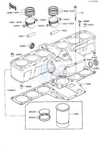 ZN 1300 A [VOYAGER] (A5-A6) [VOYAGER] drawing CYLINDER_PISTON-- S- -