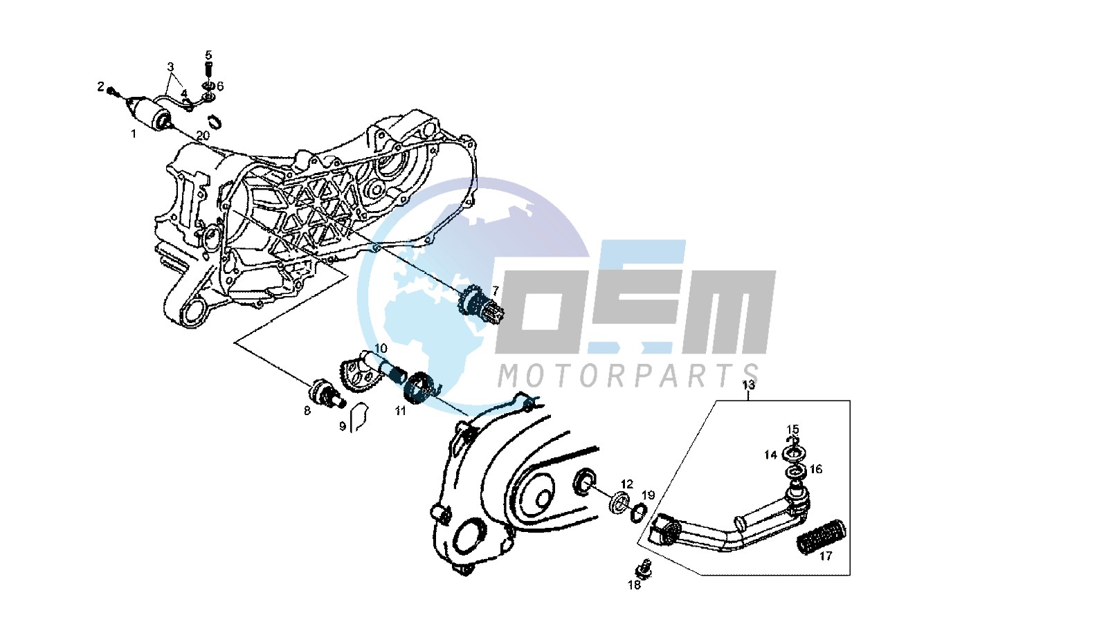 STARTING MOTOR