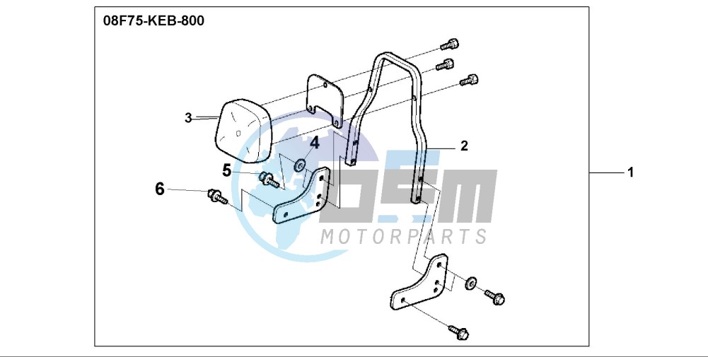 BACKREST KIT