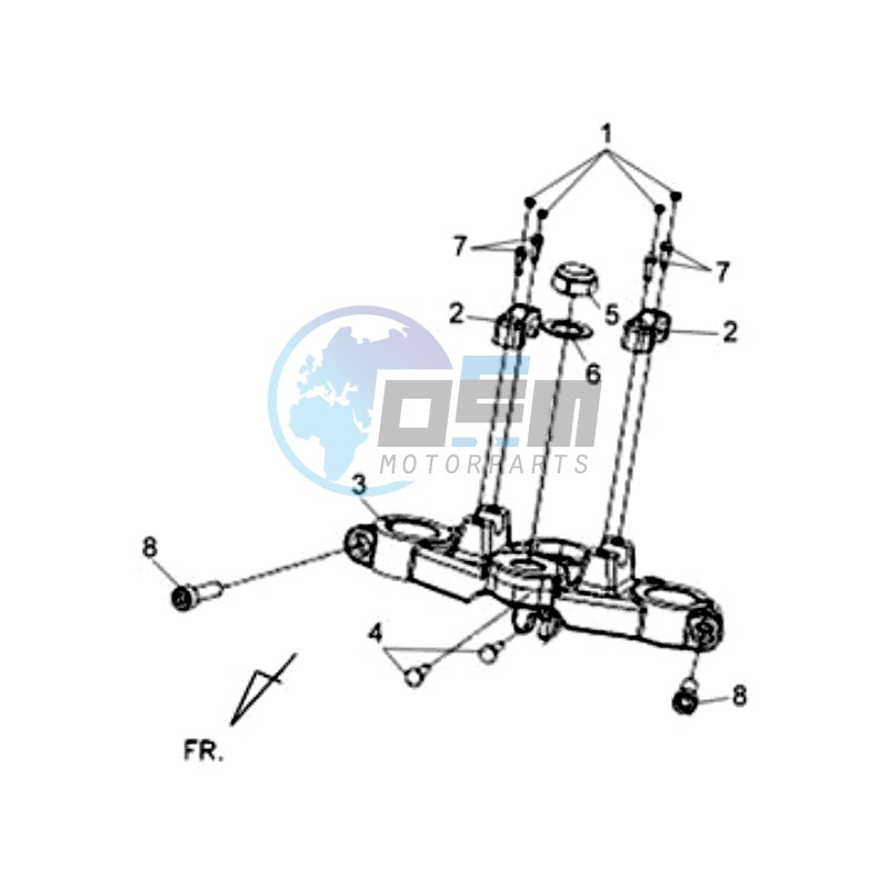 FRONT FORK YOKE