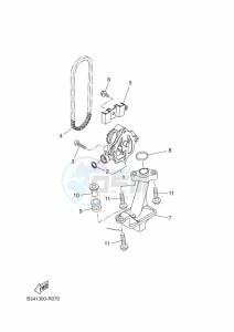 XTZ690 TENERE 700 (BHLA) drawing OIL PUMP