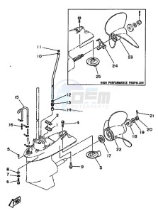 60FEO-60FETO drawing LOWER-CASING-x-DRIVE-2