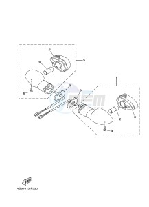 T110C (40BB) drawing FLASHER LIGHT