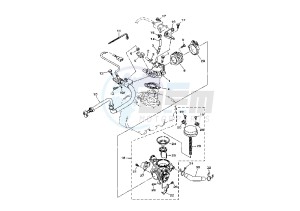 YP MAJESTY 400 drawing THROTTLE BODY