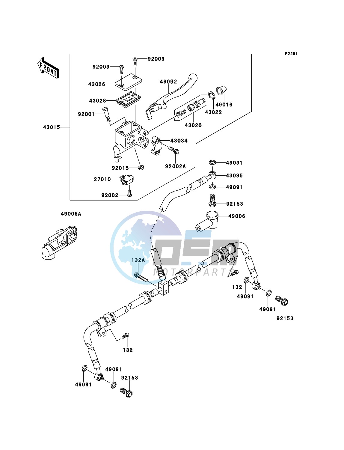 Front Master Cylinder