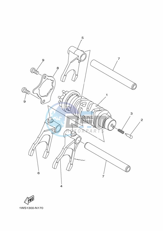 SHIFT CAM & FORK