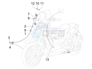 Beverly 125 Tourer e3 drawing Transmissions