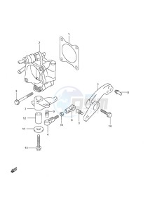 DF 40 drawing Throttle Body