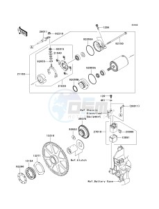 VN 2000 J [VULCAN 2000 CLASSIC LT] (8F-9F) J8F drawing STARTER MOTOR