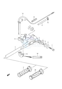 DF 2.5 drawing Tiller Handle