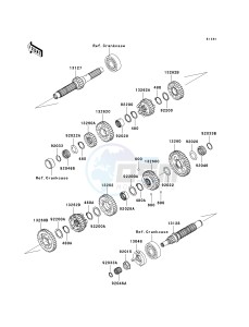 VN 1600 D [VULCAN 1600 NOMAD] (D1) D1 drawing TRANSMISSION