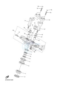 FZ1-N FZ1 (NAKED) 1000 (1EC4 1EC5 1EC6) drawing STEERING