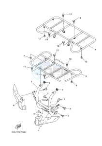 YFM450FWBD YFM45KPXJ KODIAK 450 EPS (BB51) drawing GUARD