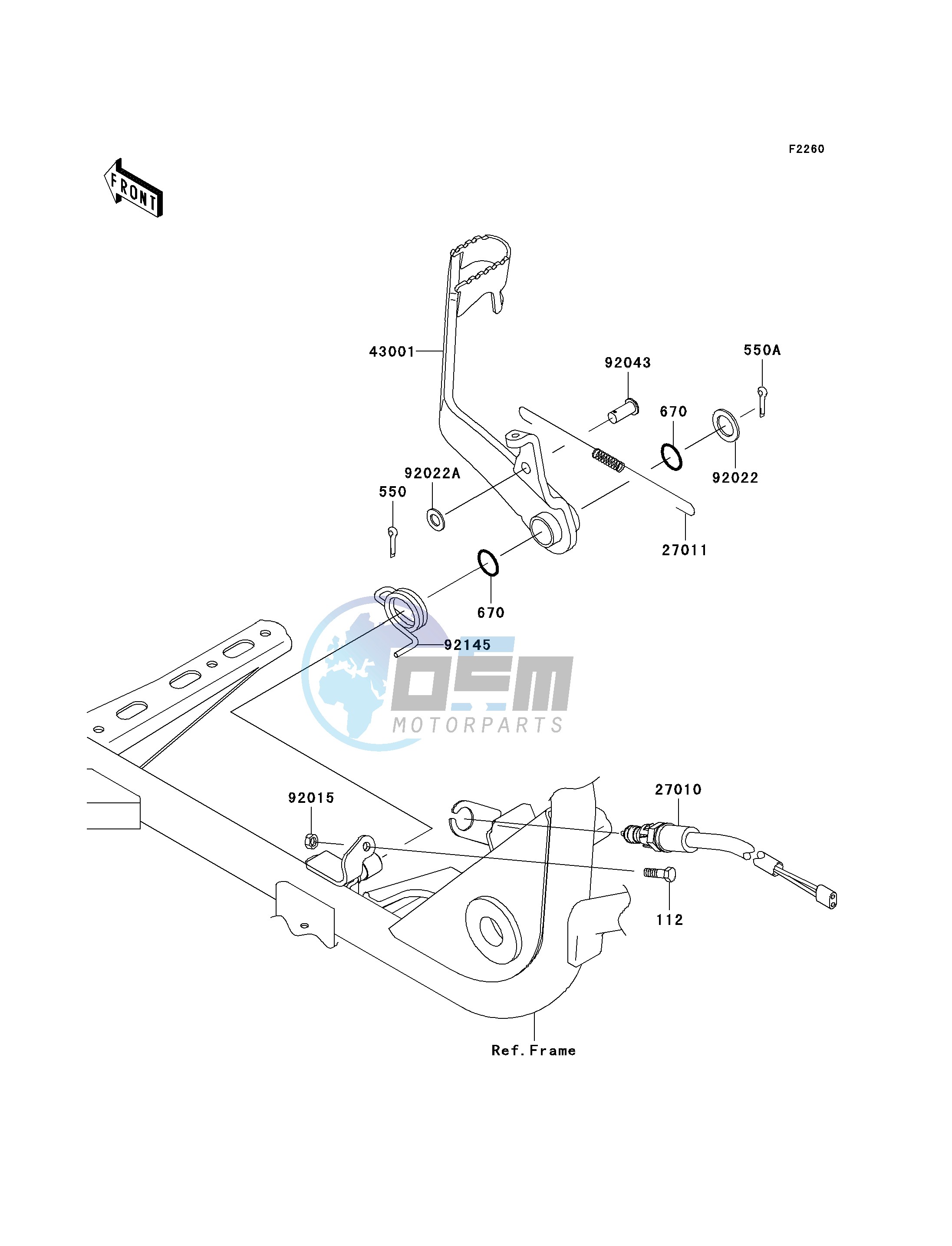 BRAKE PEDAL